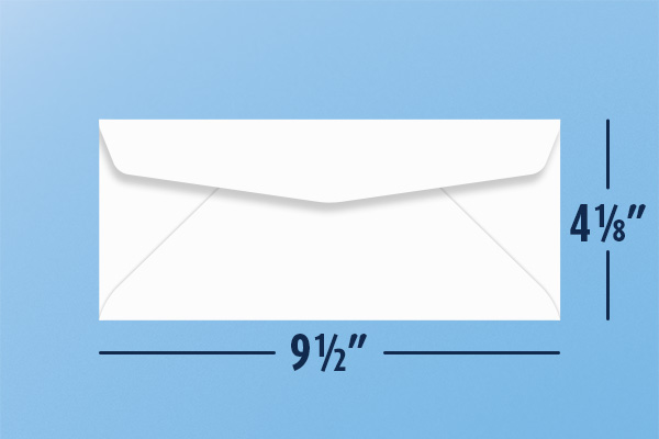 #10 Envelope Dimensions