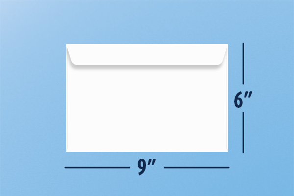 6x9 Booklet Envelope Dimensions